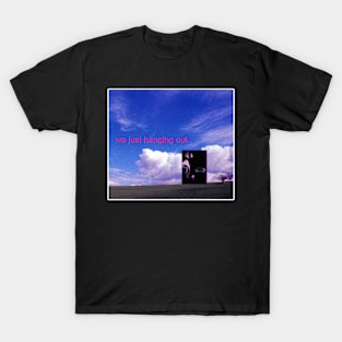 Weirdcore Aesthetic We Just Hanging Out T-Shirt